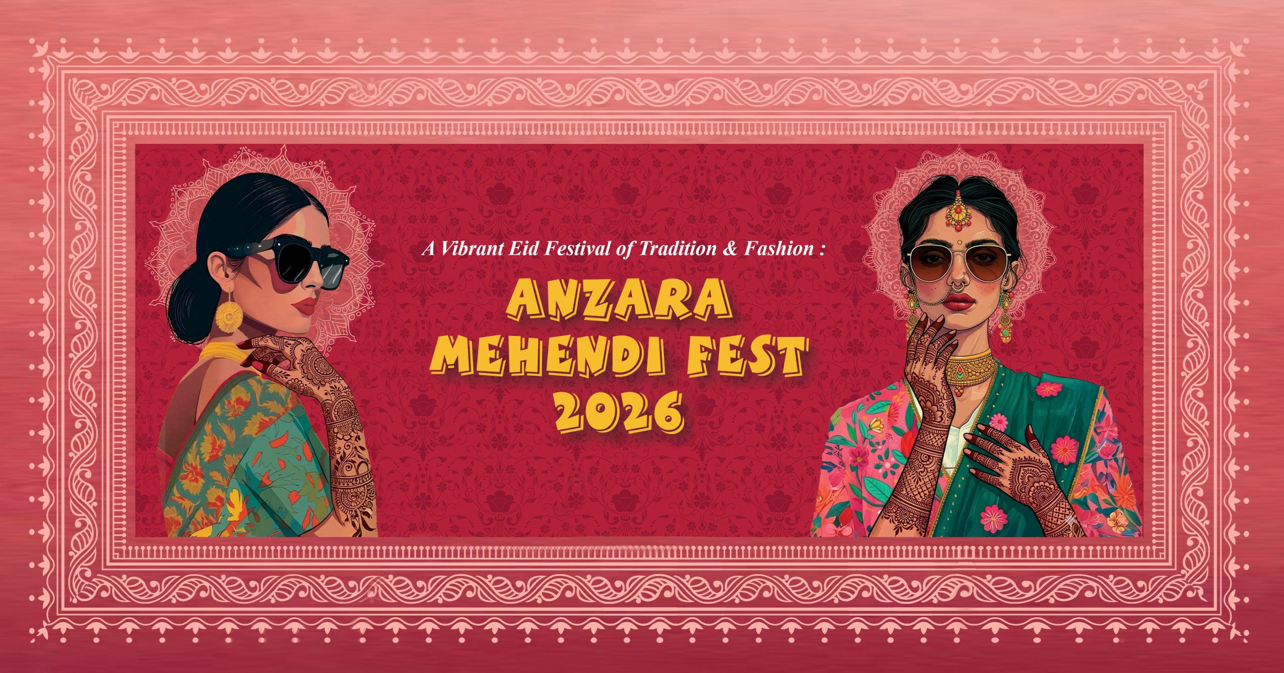 pre eid mehendi festival to celebrate with our valuable customers.